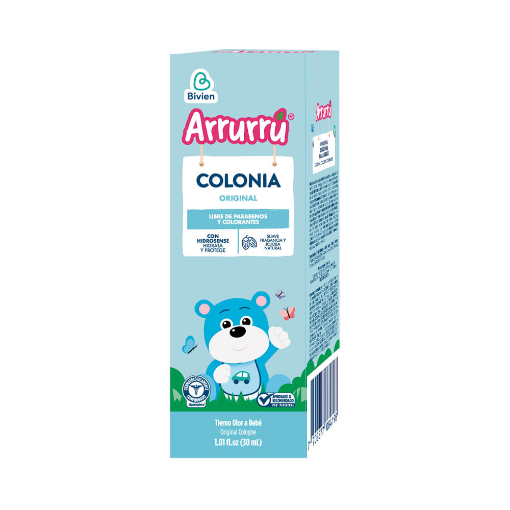 COLONIA ARRURRU MINI ORIGINAL AZUL FRASCO 30 ML