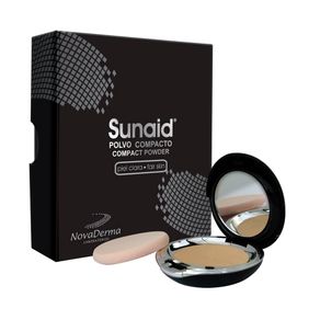 SUNAID CLARO POLVO COMPACTO CAJA 12 G