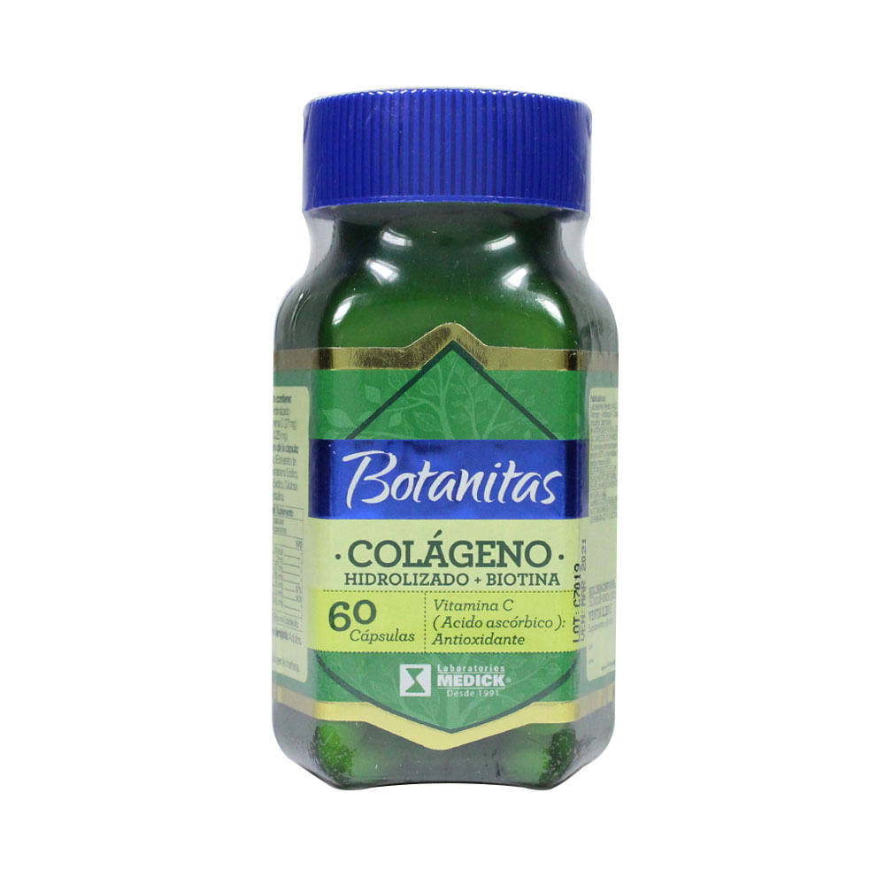 COLAGENO HID+BIOTINA BOTANITAS CAPSULAS FRASCO X 60 UNDS