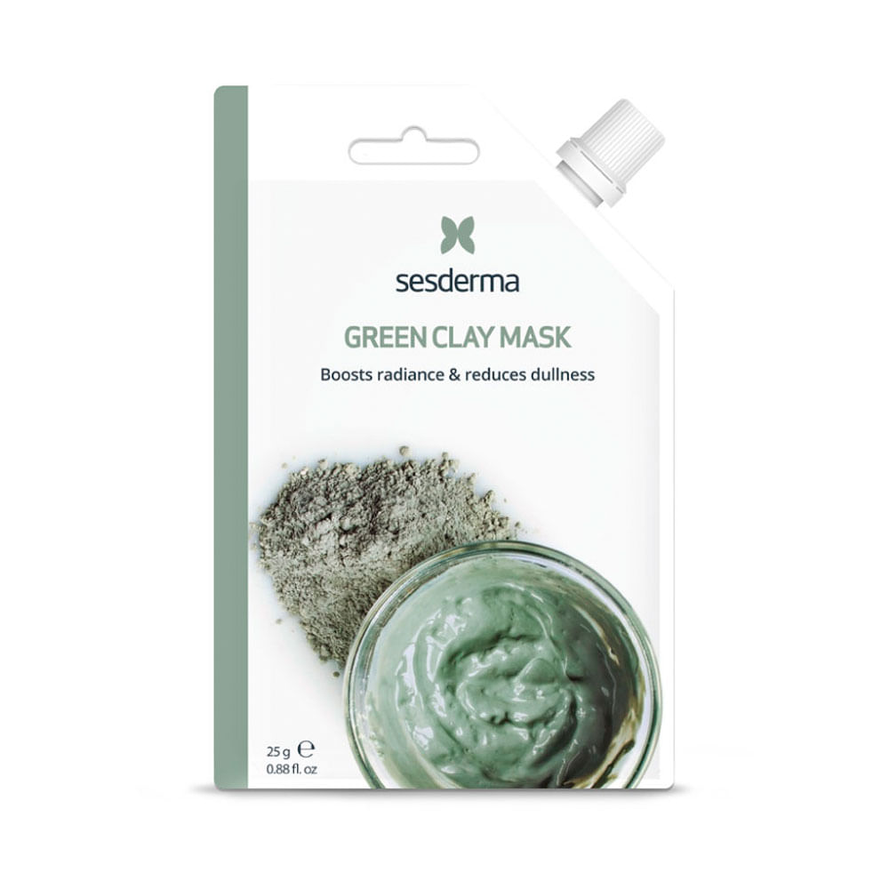 BEAUTY TREATS GREEN CLAY MASK SACHET 25 ML