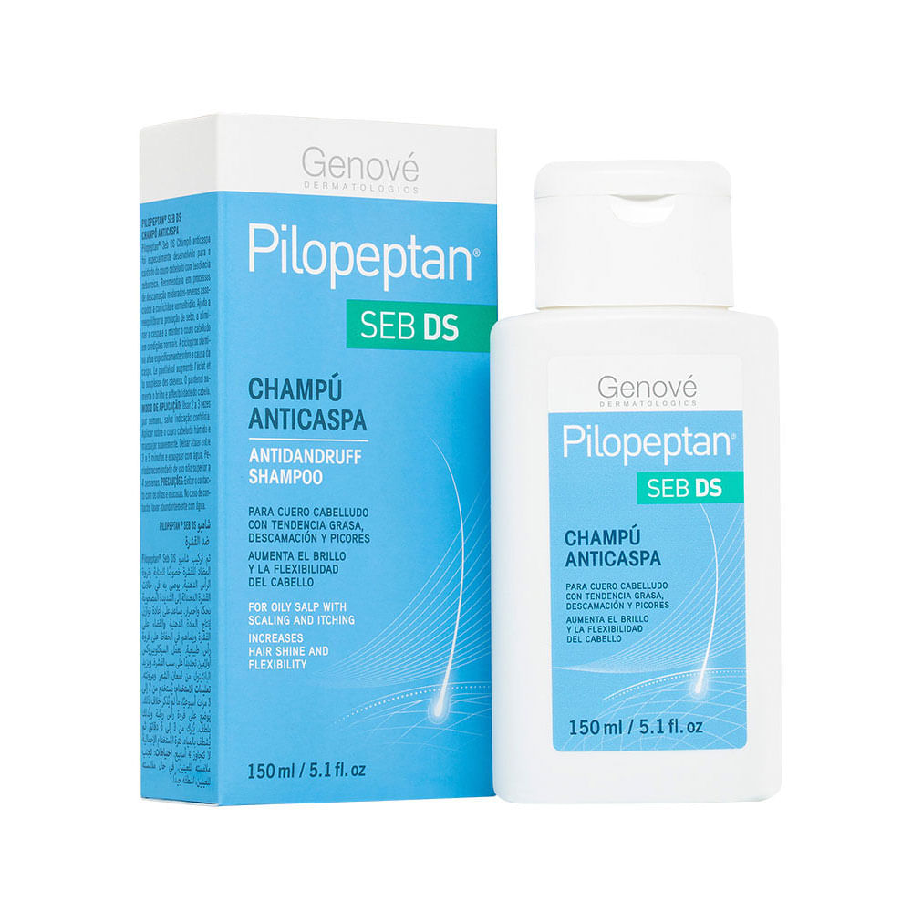 PILOPEPTAN SEB DS SHAMPOO ANTICASPA FRASCO 150 ML