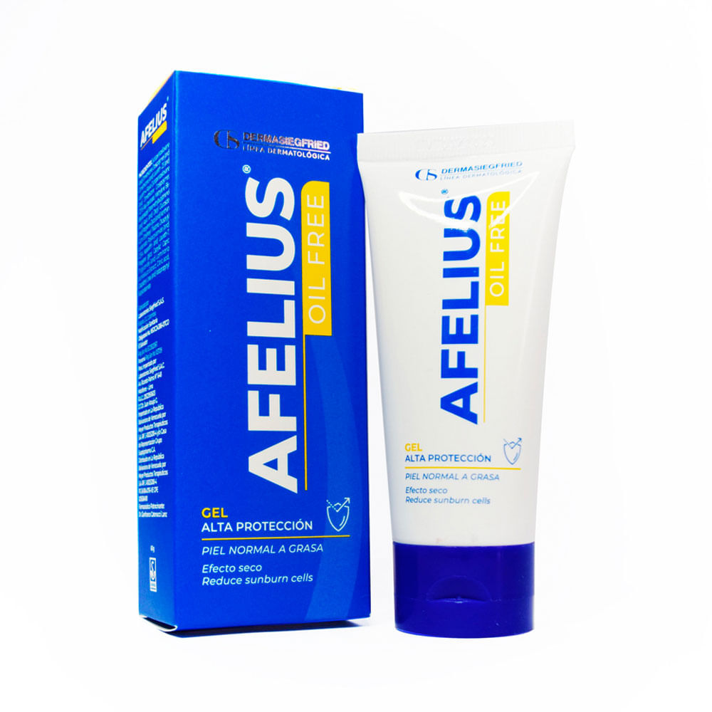 AFELIUS OIL FREE FILTRO SOLAR CAJA 60 G