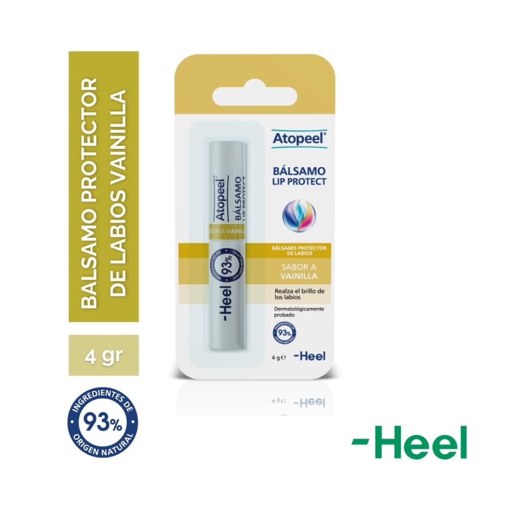ATOPEEL BALSAMO LIP PROTECT BARRA VAINILLA 4 G