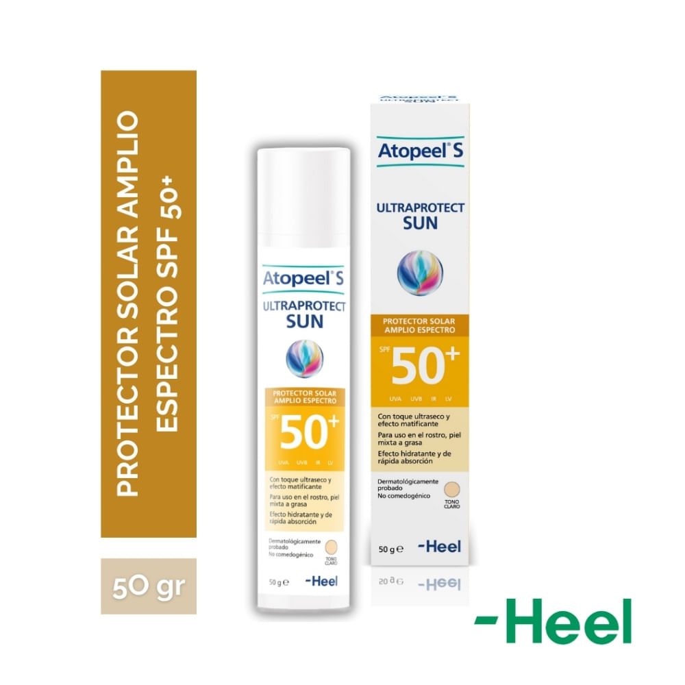 ATOPEEL S ULTRAPROTECT SUN CREMA SPF 50+ CLARO FRASCO 50 G