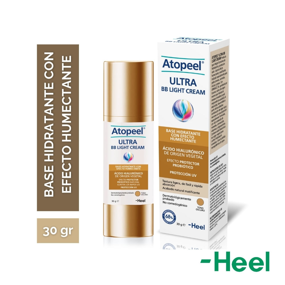 ATOPEEL ULTRA BB LIGHT CREAM BASE OSCURO 30 G