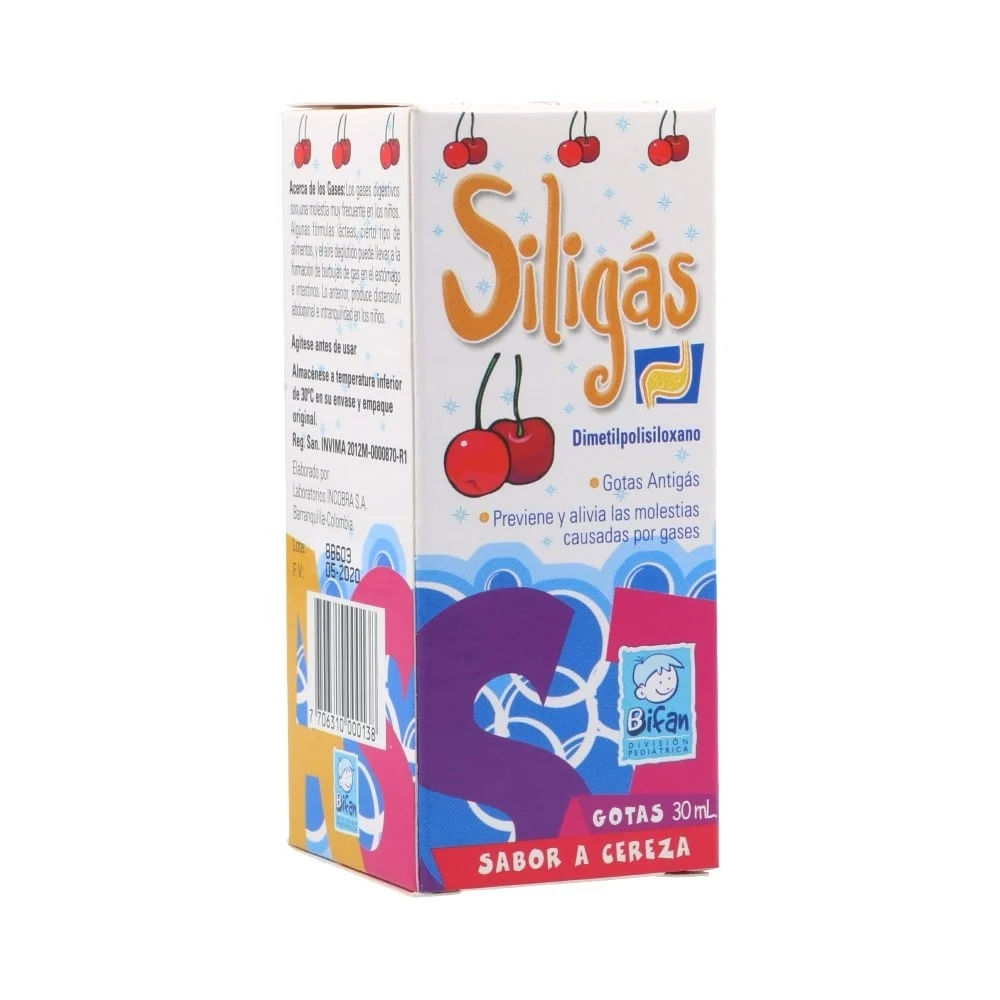 SILIGAS SOLUCION ORAL CAJA 15 ML