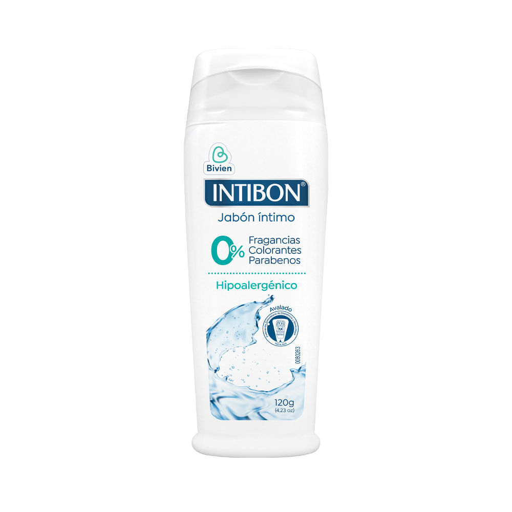JABON INTIMO INTIBON CERO FRASCO 120 G