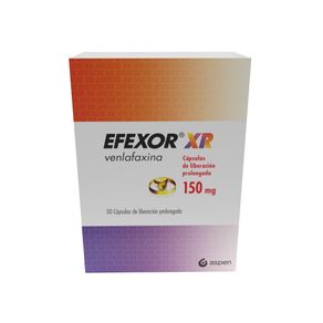 EFEXOR XR (RG) CAPSULAS 150 MG
