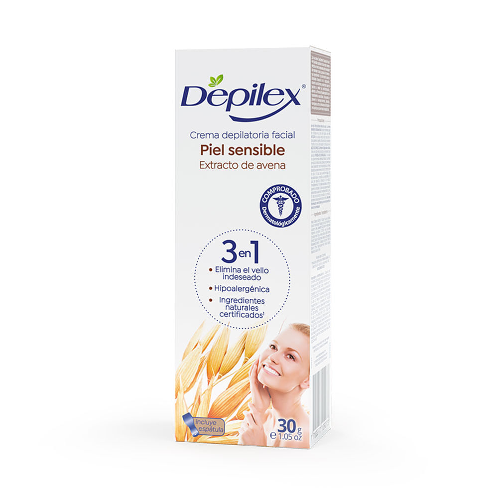 CREMA DEPILATORIA FACIAL DEPILEX TUBO 30 G