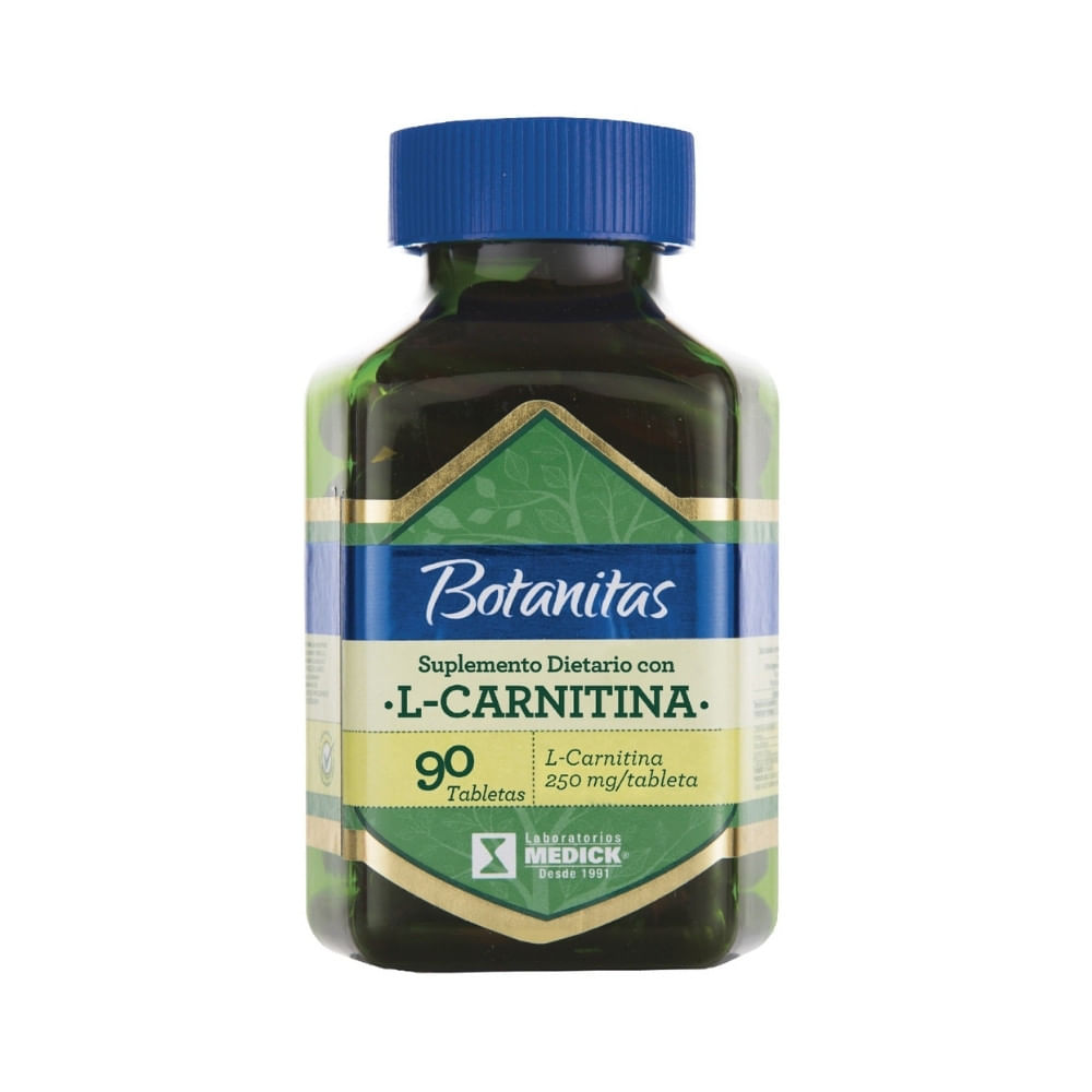 L-CARNITINA TABLETAS FRASCO X 90 UNDS