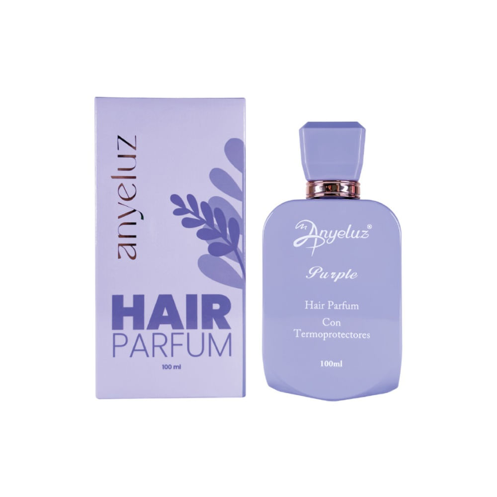 PERFUME CAPILAR PURPLE ANYELUZ FRASCO 100 ML