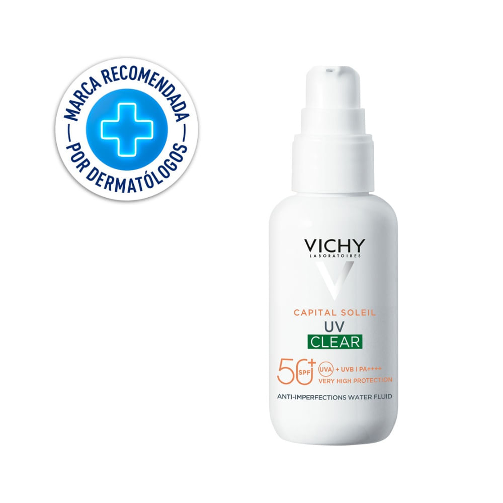 VICHY CAPITAL SOLEIL UV CLEAR SPF 50+ FRASCO 40 ML