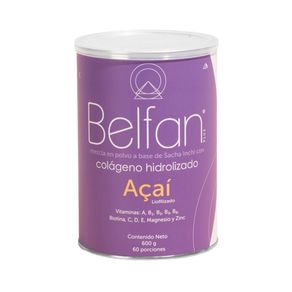 COLAGENO HIDROLIZADO BELFAN POLVO ACAI POTE 600 G