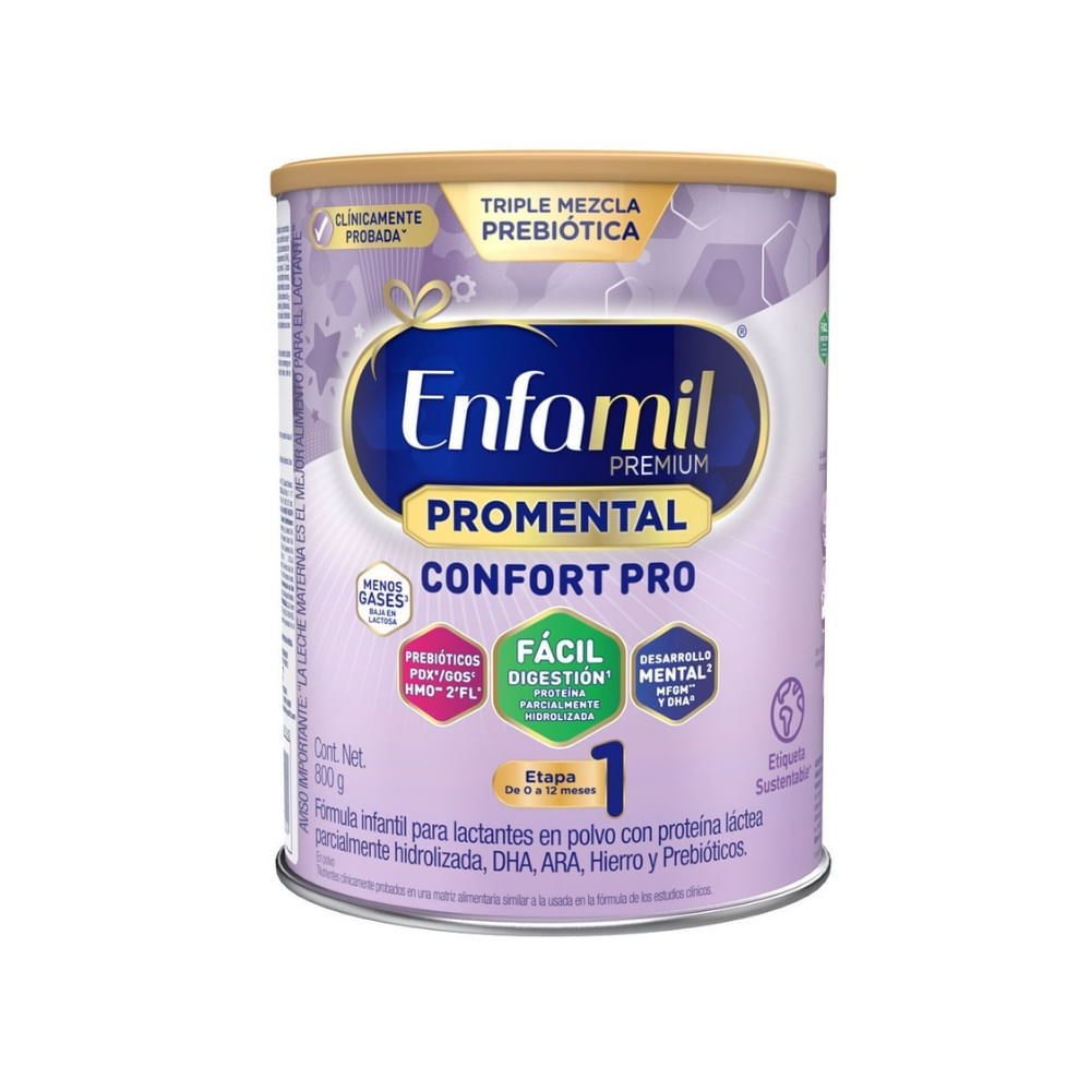 FORMULA INFANTIL ENFAMIL PREMIUM PROMENTAL CONFORT PRO LATA 800 G