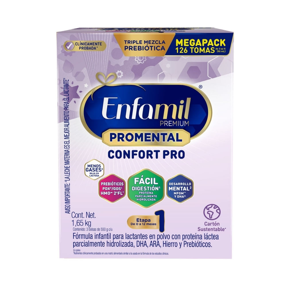 ENFAMIL PREMIUM PROMENTAL CONFORT PRO CAJA 1650 G