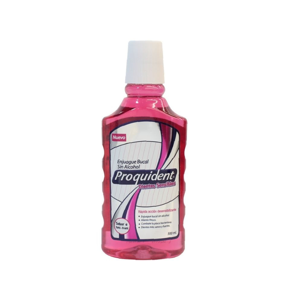 ENJUAGUE BUCAL PROQUIDENT DIENTES SENSIBLES FRASCO 500 ML