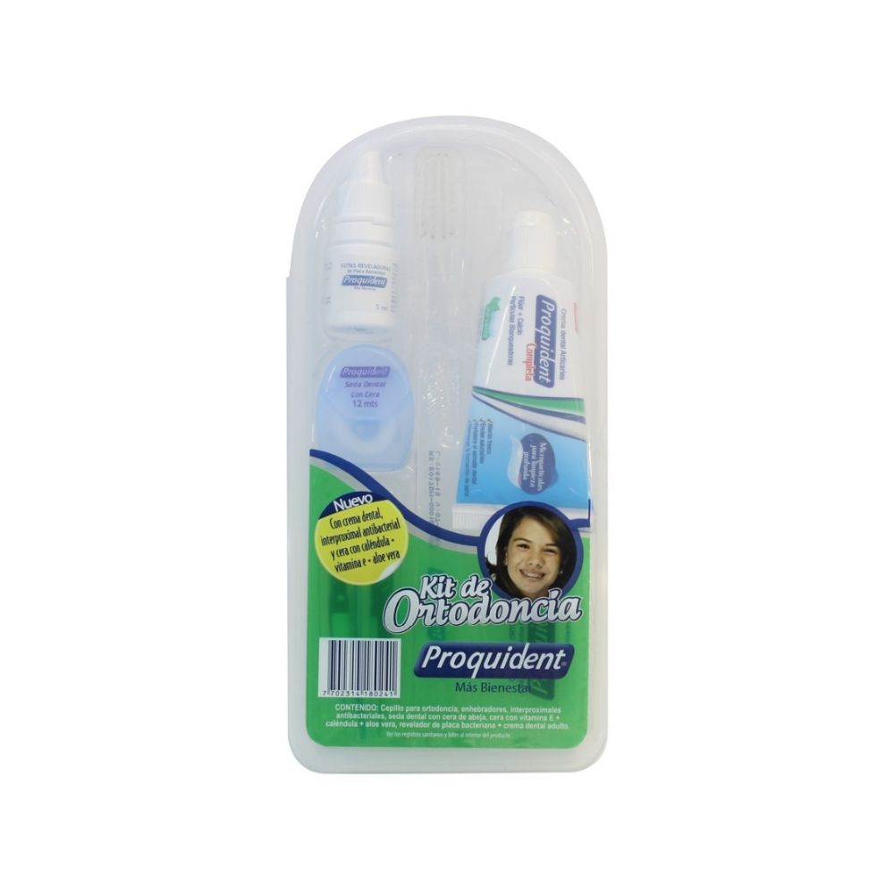 KIT ORTODONCIA PROQUIDENT ESTUCHE X 1 UND