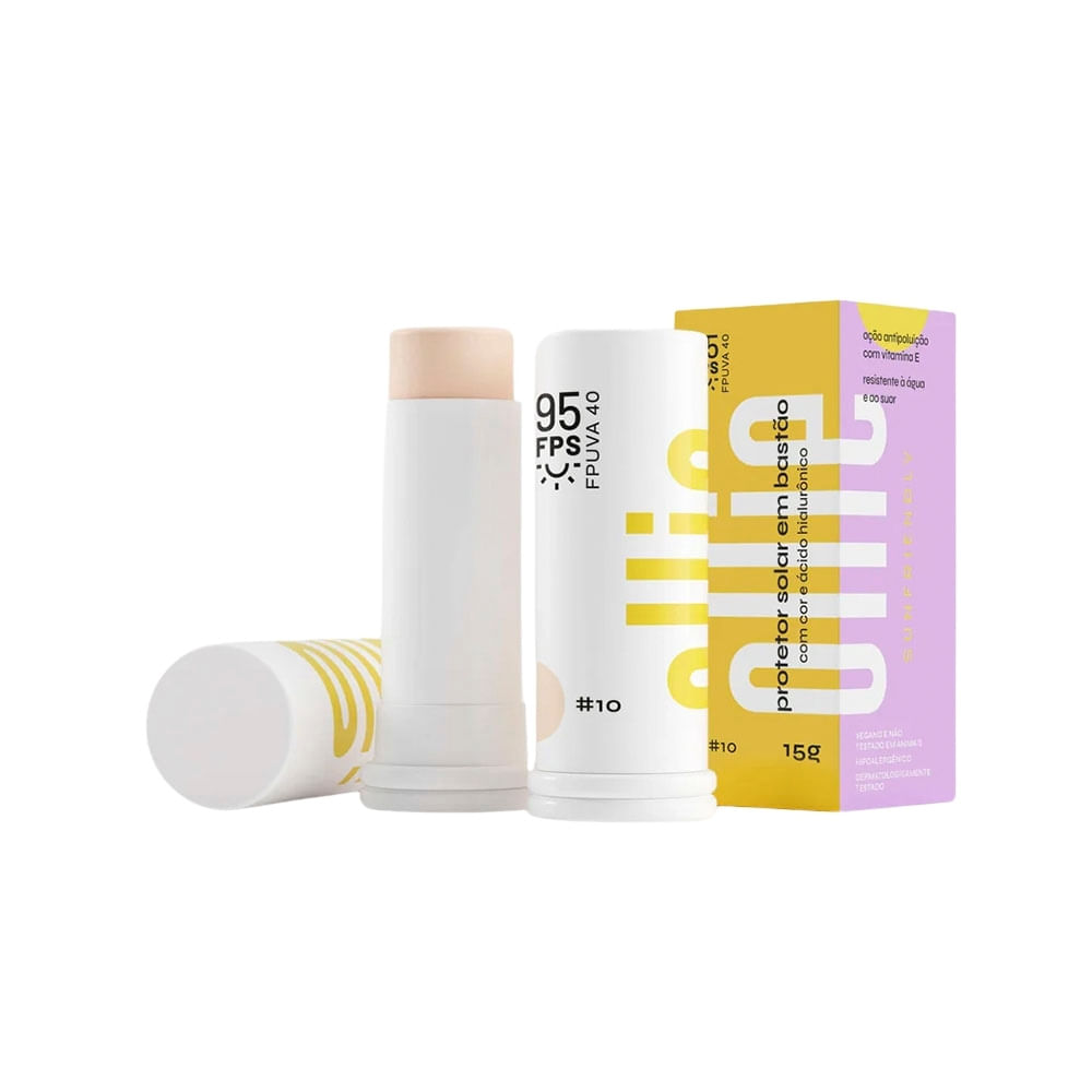 BARRA CON COLOR # 10 Y PROTECTOR SOLAR FPS 95 14 G
