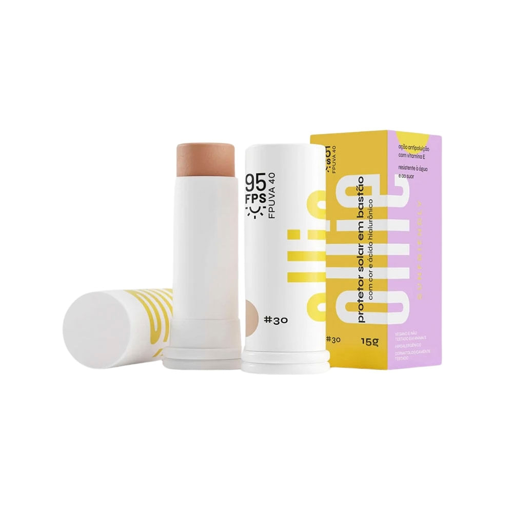 BARRA CON COLOR # 30 Y PROTECTOR SOLAR FPS 95 14 G