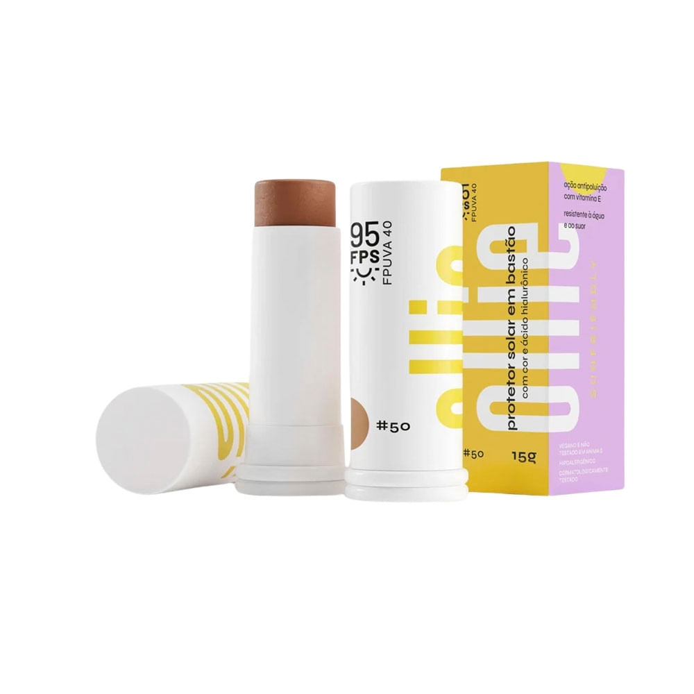 BARRA CON COLOR # 50 Y PROTECTOR SOLAR FPS 95 14 G