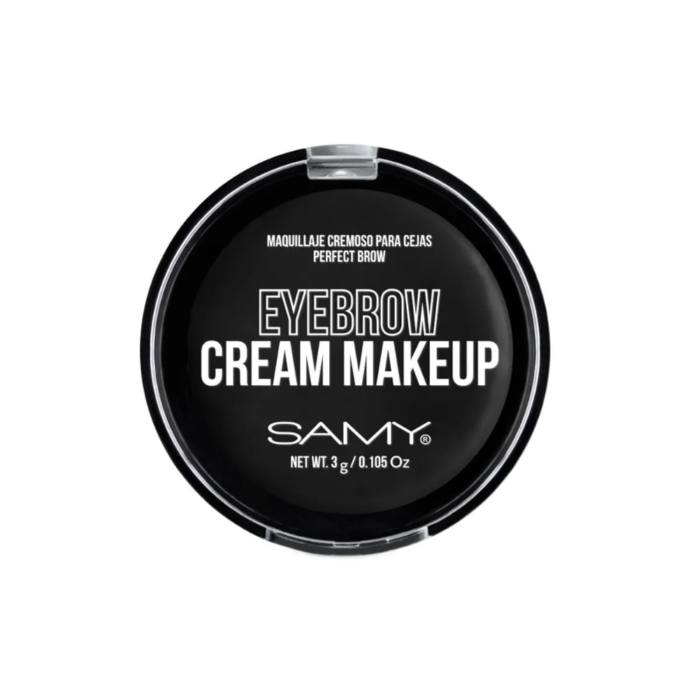 MAQUILLAJE DE CEJAS SAMY N03 NEGRO- BLACK CAJA 3 G