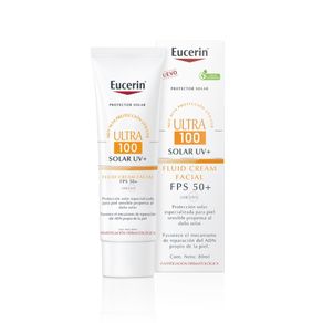 EUCERIN PROTECTOR SOLAR ULTRA 100 FLUID CAJA 80 ML