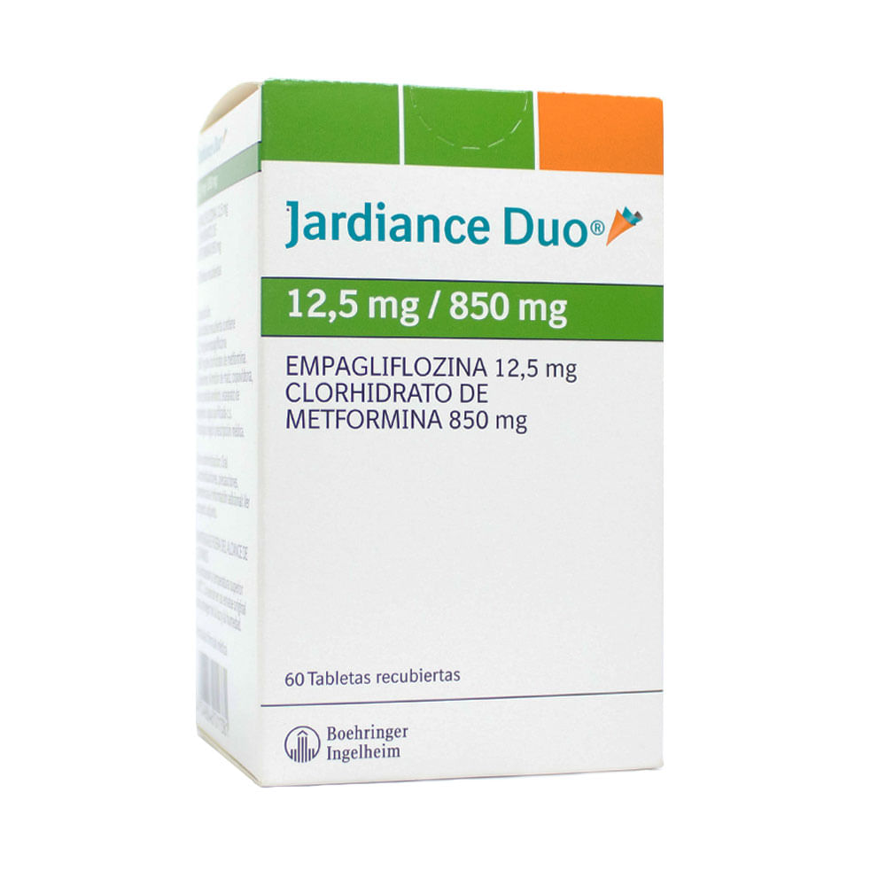 JARDIANCE DUO TABLETAS 12.5/850MG