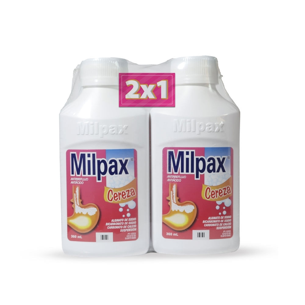 MILPAX OFERTA SUSPENSION CEREZA FRASCO 2X360ML