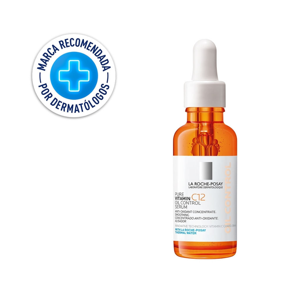 PURE VITAM C12 LA ROCHE POSAY SERUM OIL CONTROL FRASCO 30 ML
