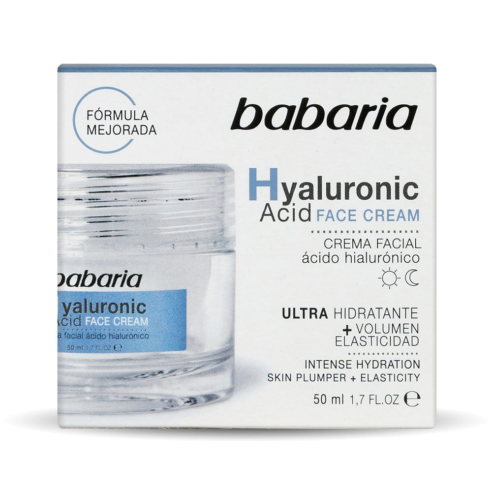 BABARIA ACIDO HIALURONICO CREMA FACIAL FRASCO 50 ML