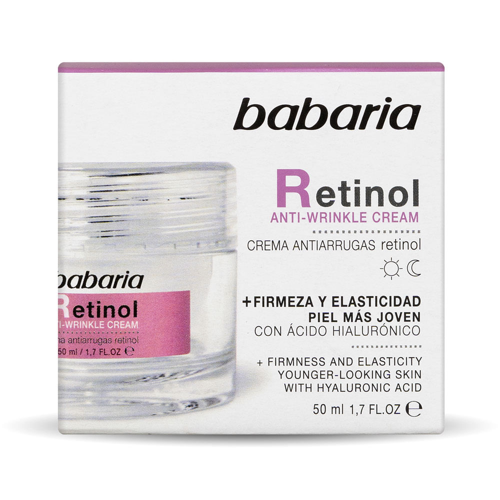 BABARIA CREMA FACIAL RETINOL FRASCO 50 ML