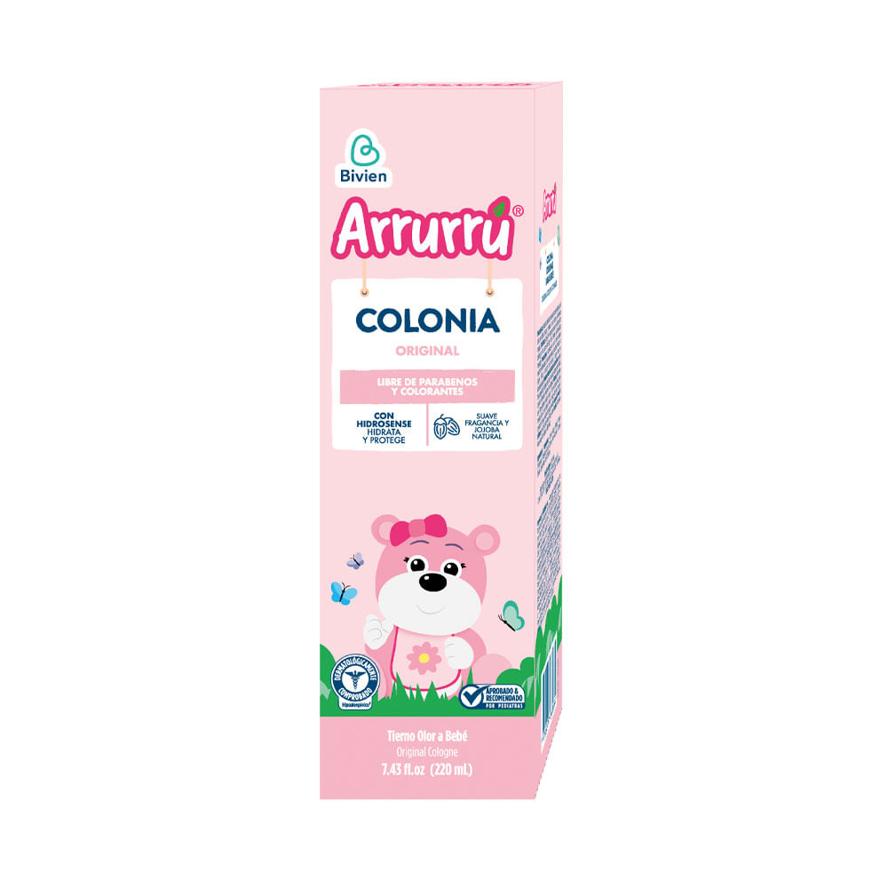 COLONIA ARRURRU ROSADA CAJA 220 ML