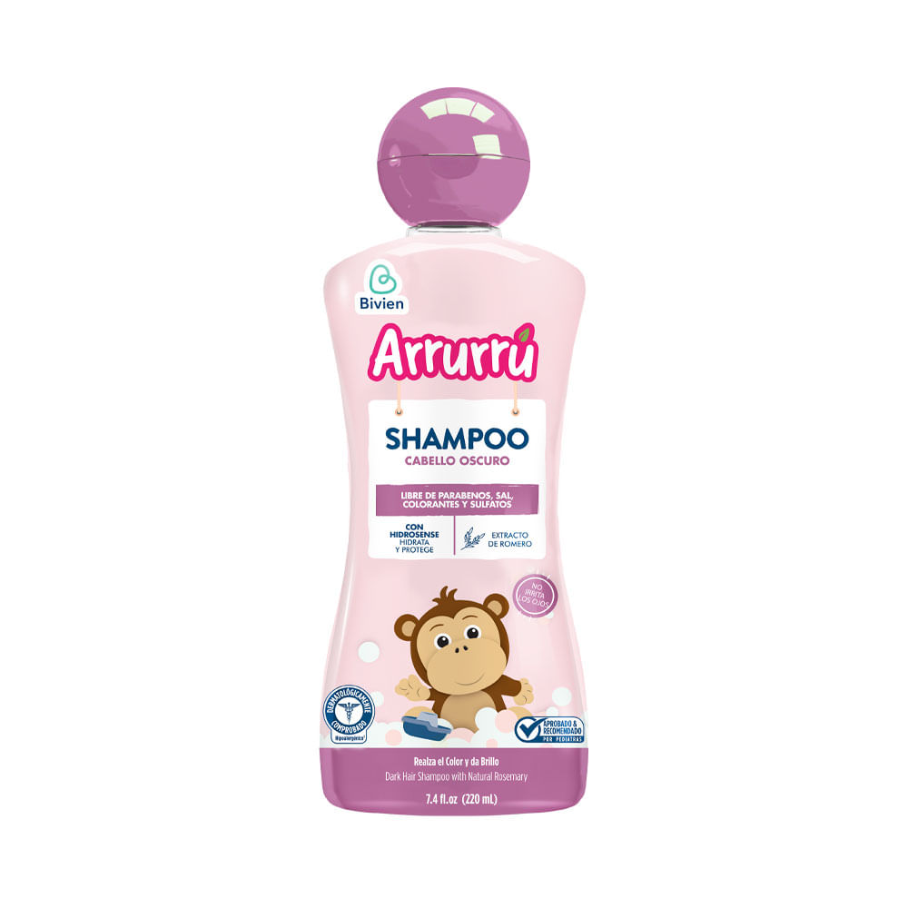 SHAMPOO ARRURRU ROMERO FRASCO 220 ML