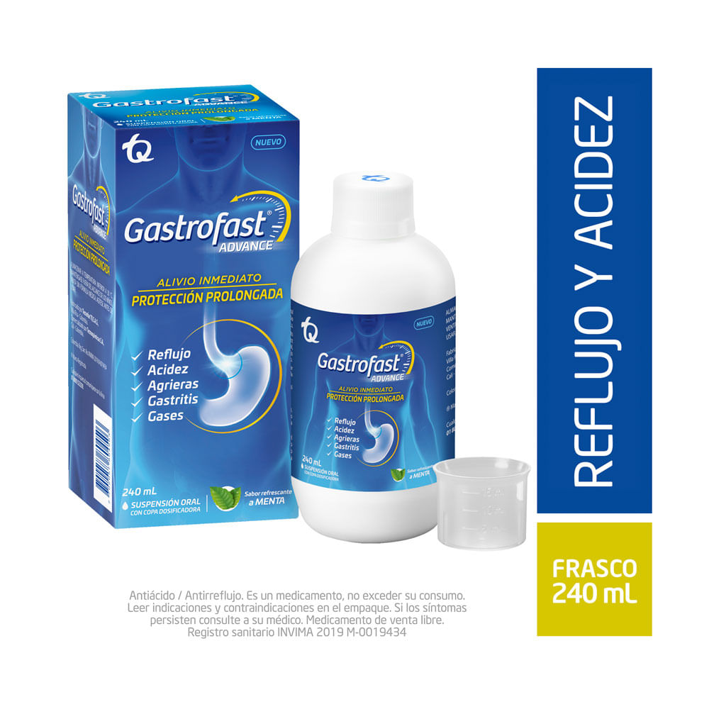 GASTROFAST ADVANCE SUSPENSION FRASCO 240 ML