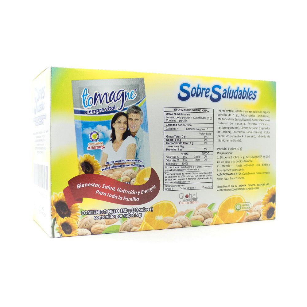 TOMAGNE 5GR POLVO NARANJA