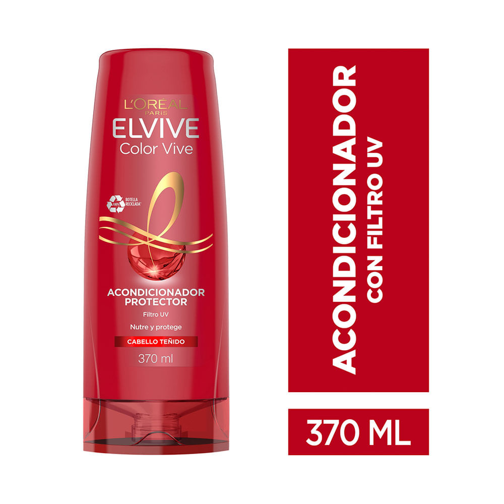 ACONDICIONADOR ELVIVE COLORVIVE FRASCO 370 ML