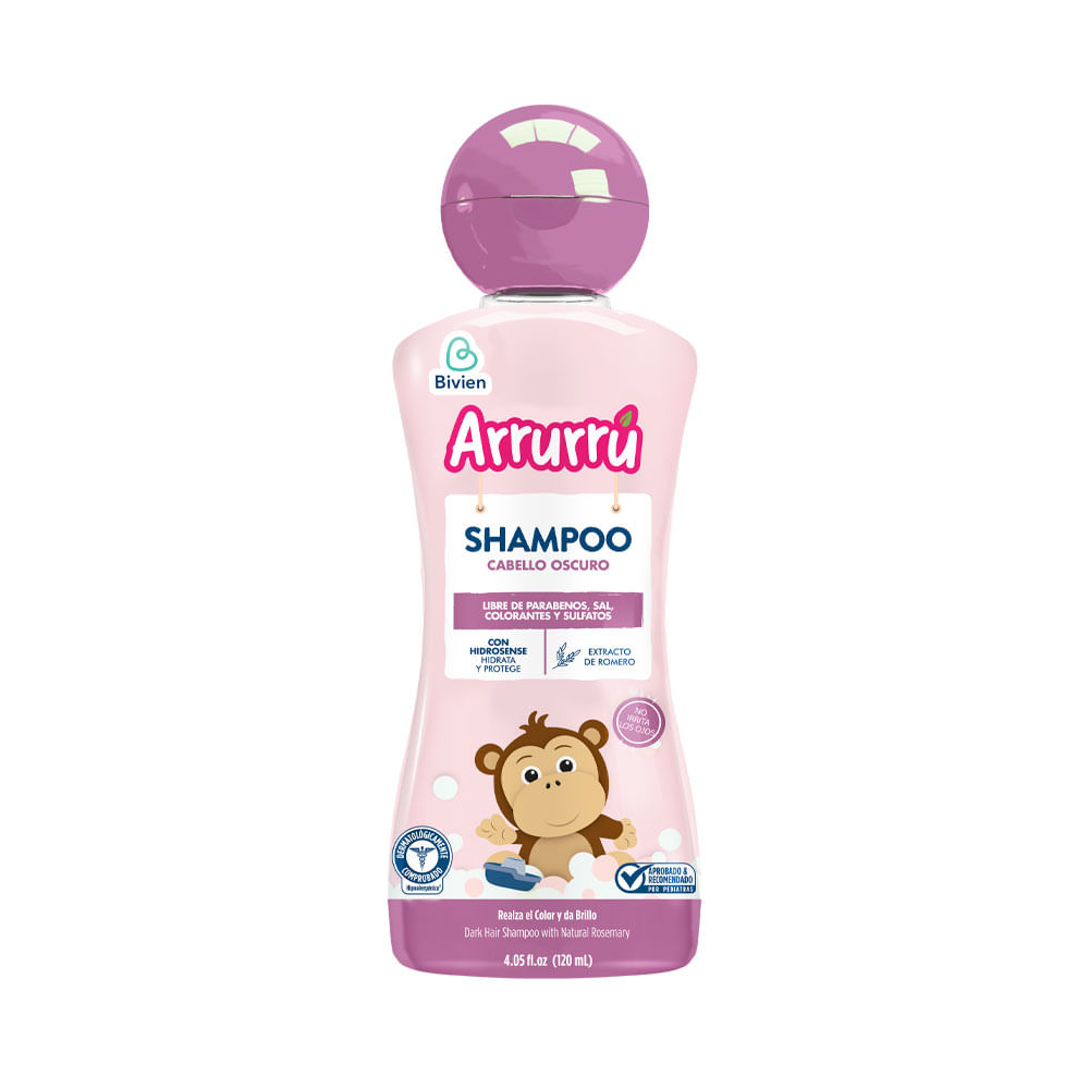 SHAMPOO ARRURRU ROMERO FRASCO 120 ML