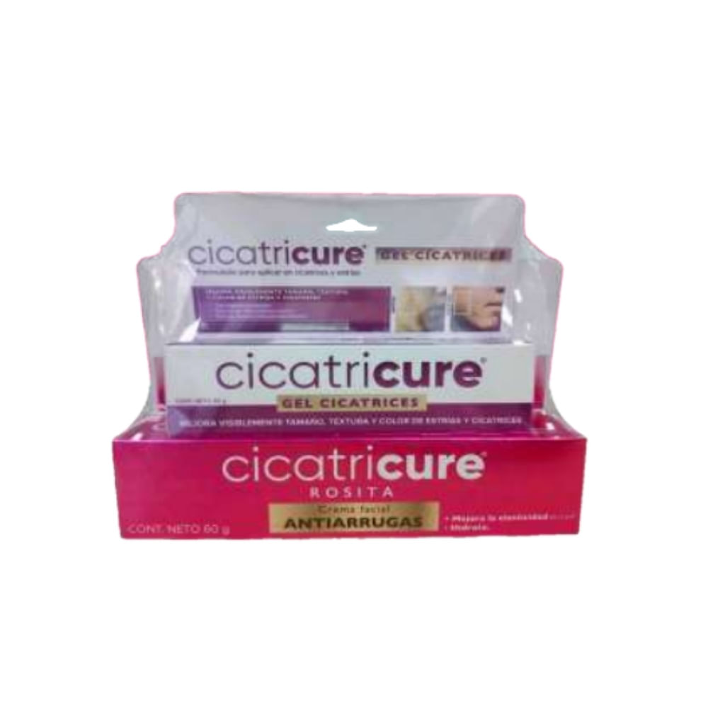 CICATRICURE GEL + CICATRICURE CREMA CAJA 60G+30G