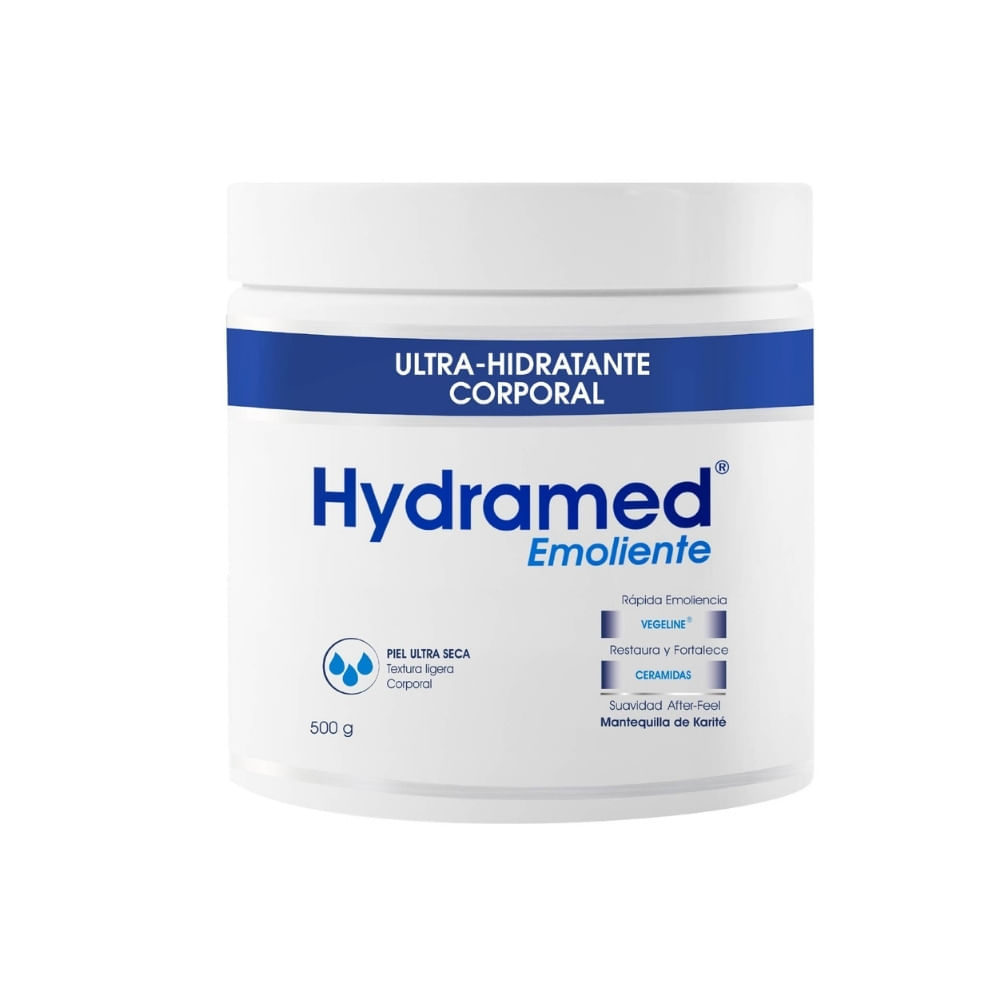 HYDRAMED EMOLIENTE CORPORAL POTE 500 G