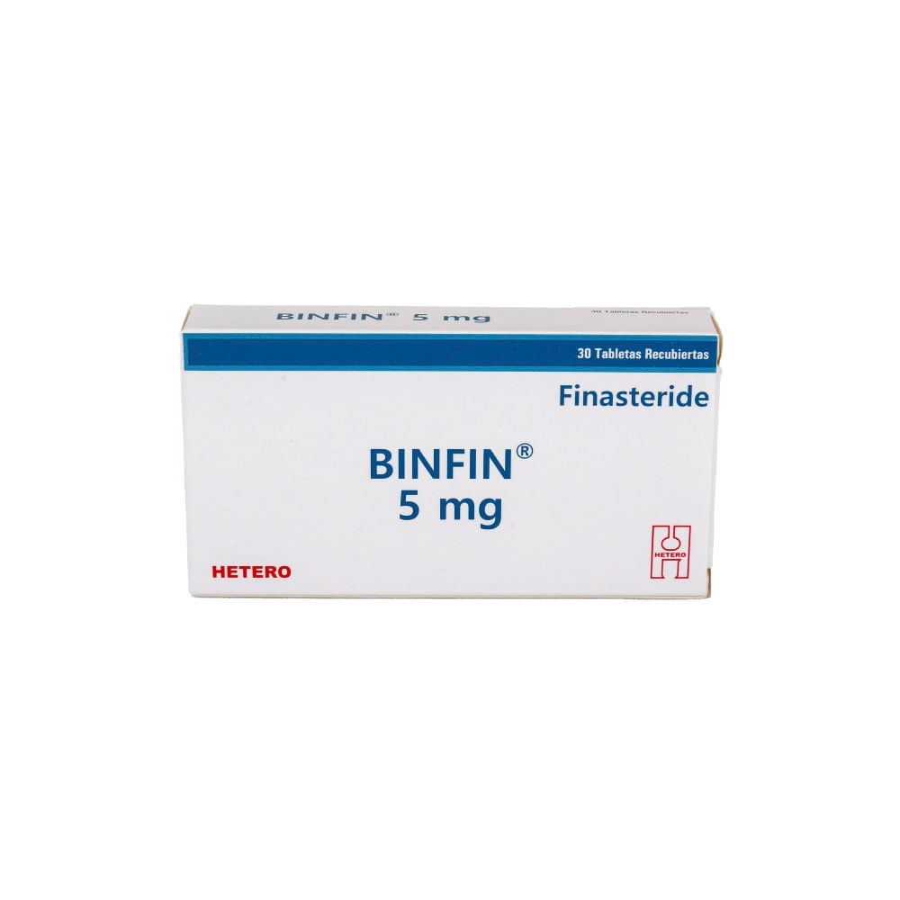 BINFIN (FINASTERIDE) TABLETAS 5 MG CAJA X 30 UNDS