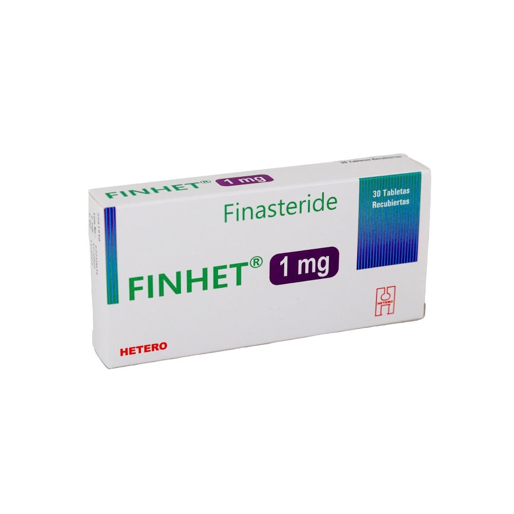 FINHET (FINASTERIDE) TABLETAS 1 MG CAJA X 30 UNDS