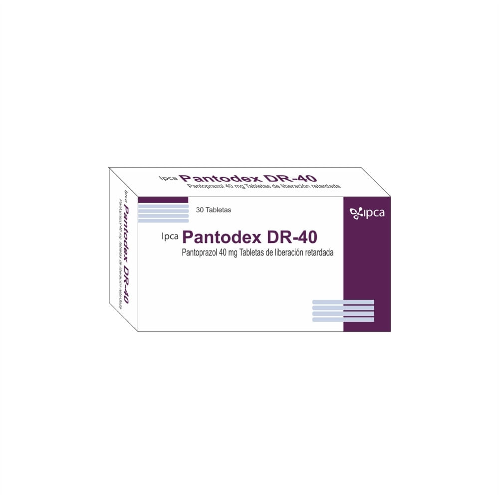 PANTODEX DR TABLETAS 40 MG CAJA X 30 UNDS