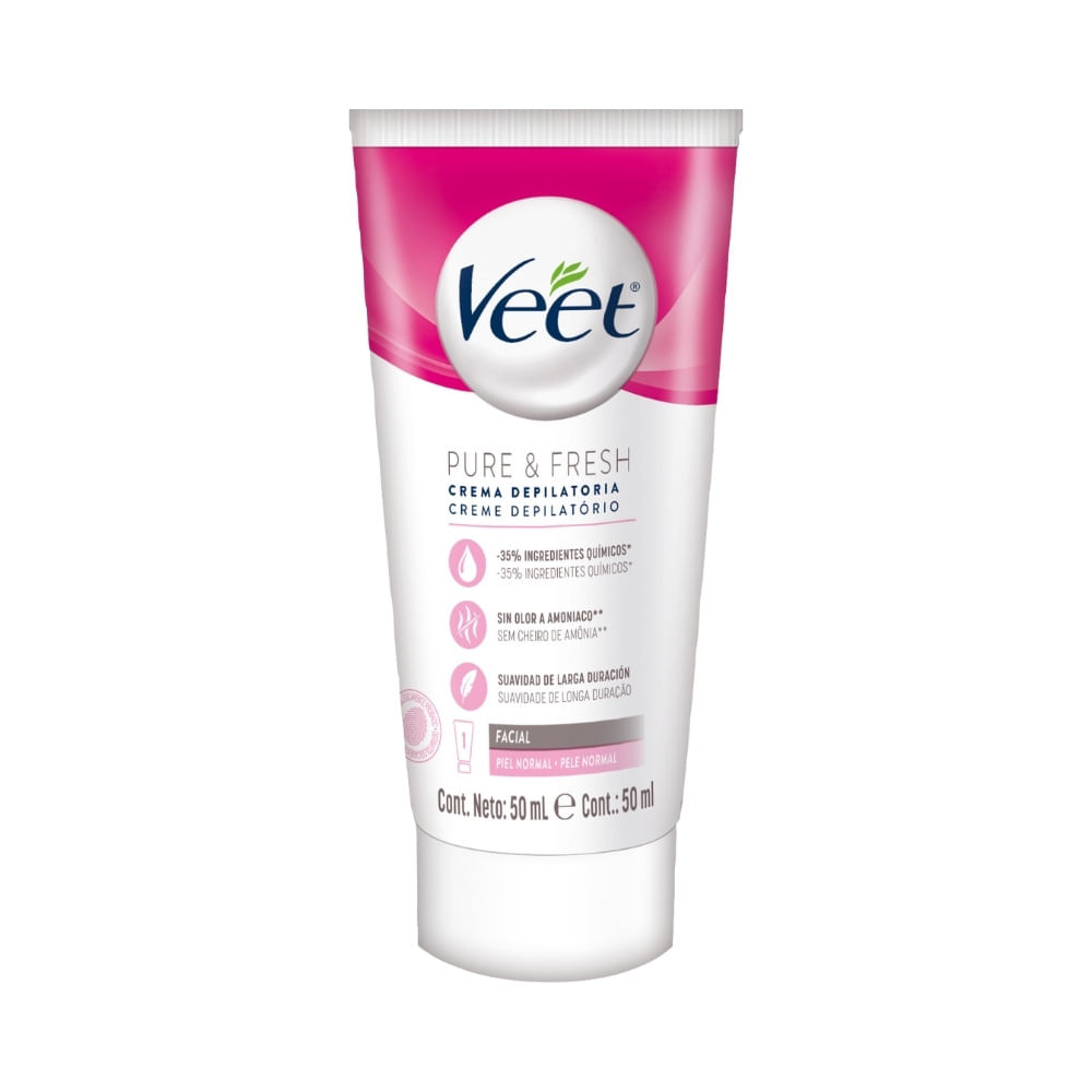 KIT FACIAL VEET CREMA DEPILATORIA PIEL NORMAL CAJA X 2 UNDS