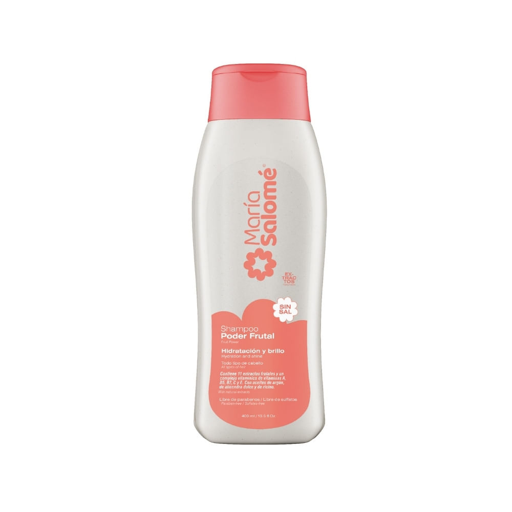 SHAMPOO MARIA SALOME PODER FRUTAL FRASCO 400 ML