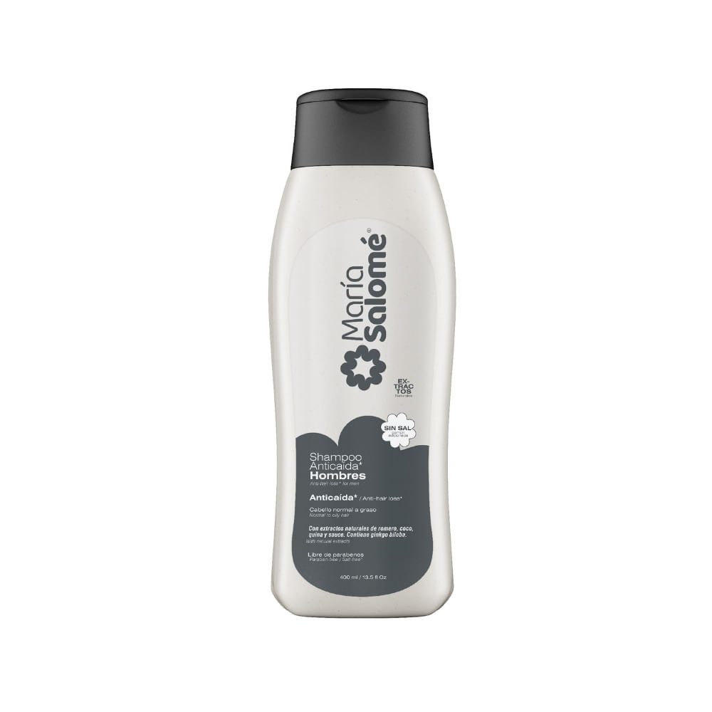 SHAMPOO MARIA SALOME ANTICAIDA HOMBRES FRASCO 400 ML