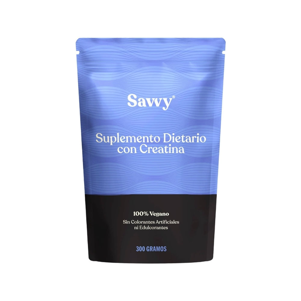 SAVVY SUPLEMENTO DIETARIO CON CREATINA DOYPACK 300 G