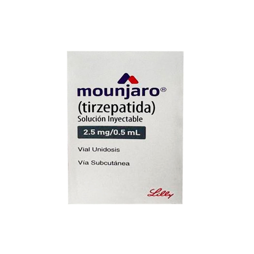 MOUNJARO (CF) 2.5MG/0.5ML SOLUCION INYECTABLE CAJA X 1 UND