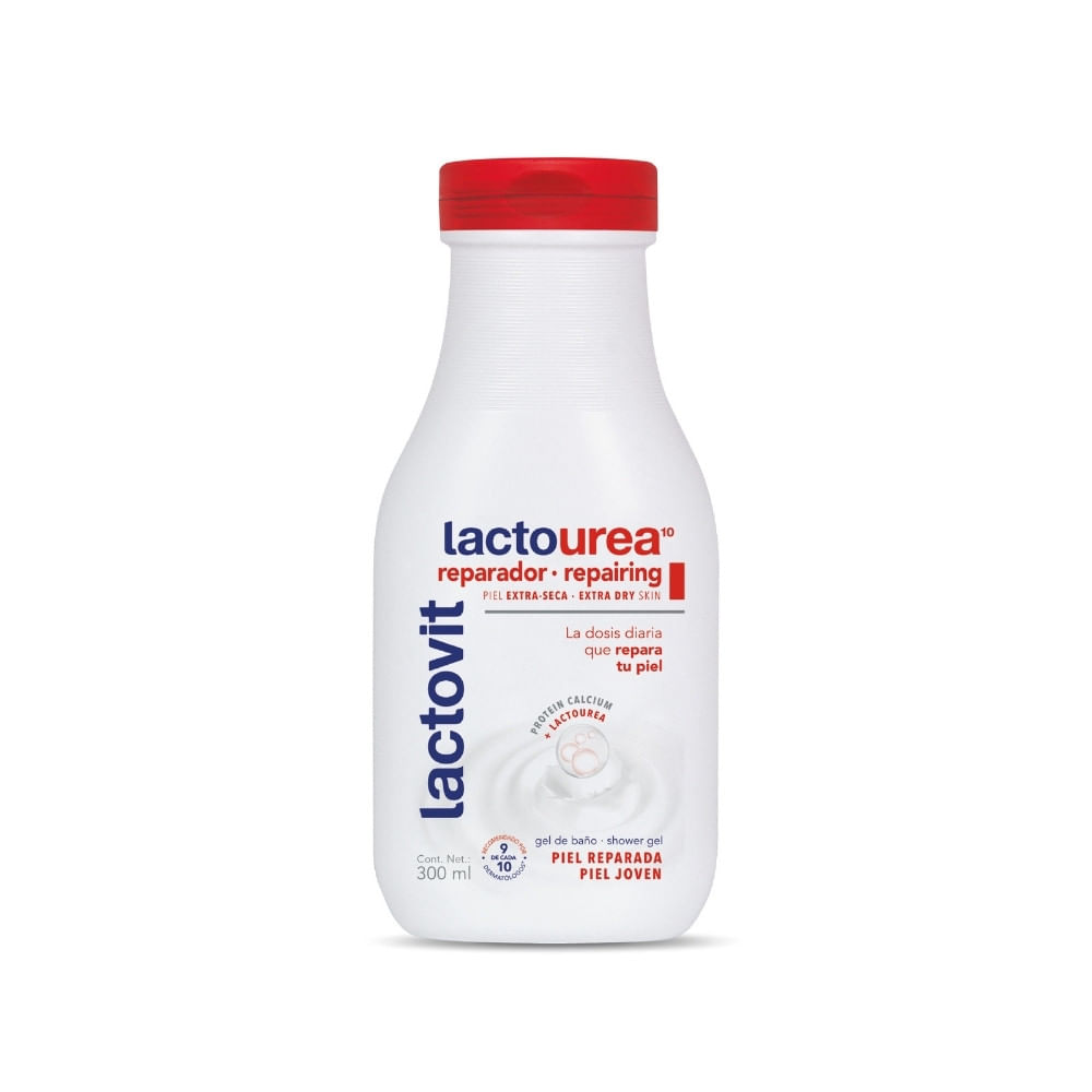 GEL BAÑO LACTOVIT LACTOUREA REPARADOR FRASCO 300 ML
