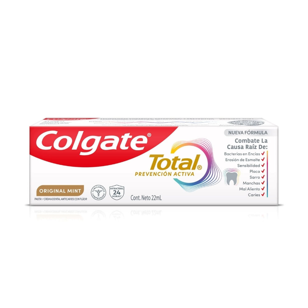 CREMA DENTAL COLGATE TOTAL ORIGINAL MINT CAJA 50 ML