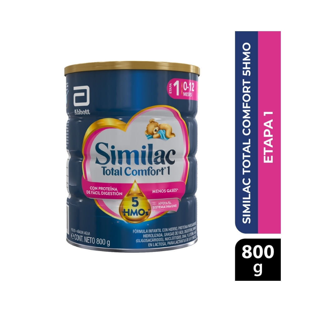 SIMILAC 1 TOTAL COMFORT HMO POLVO LATA 800 G